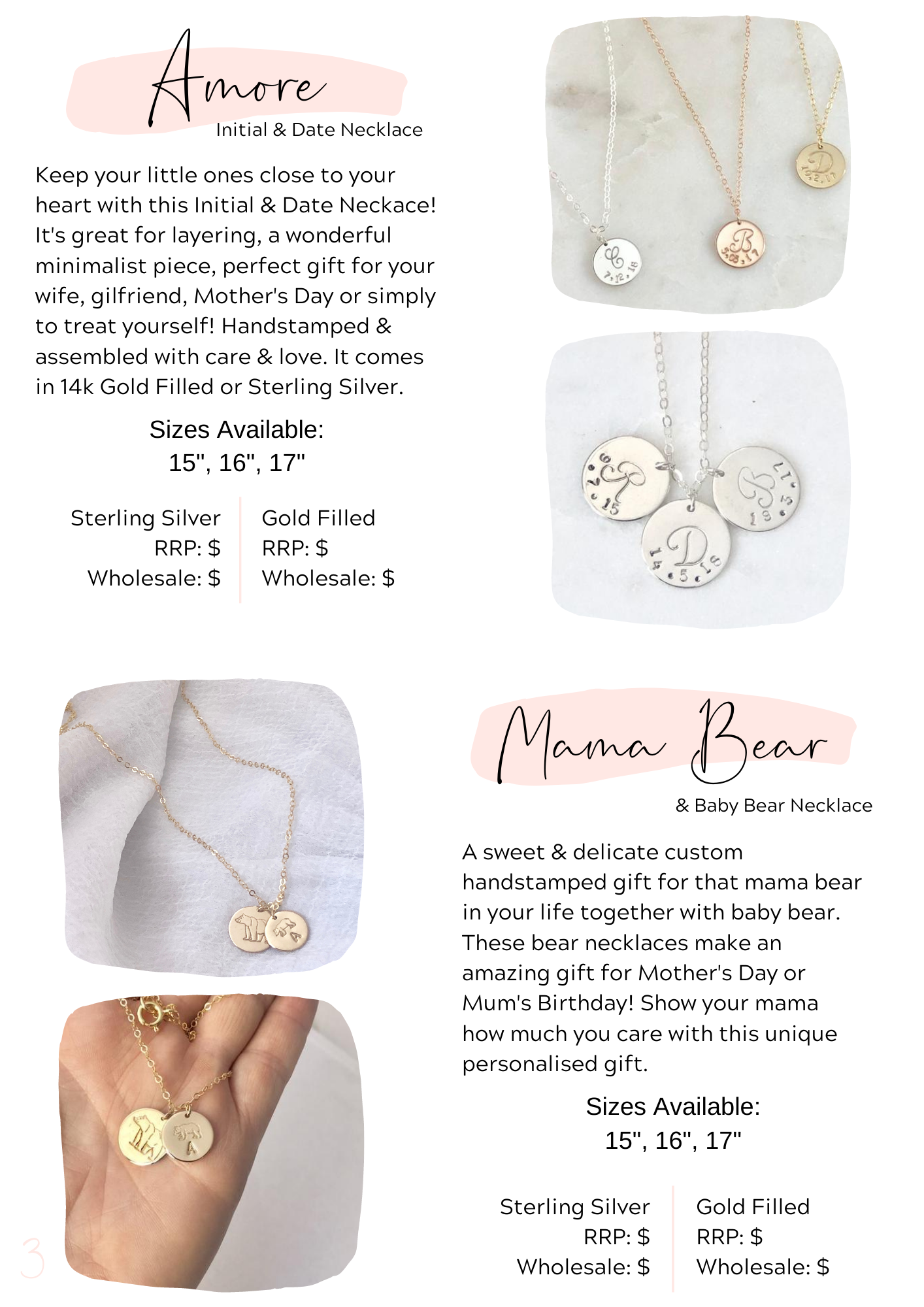 Custom Wholesale Look Book
