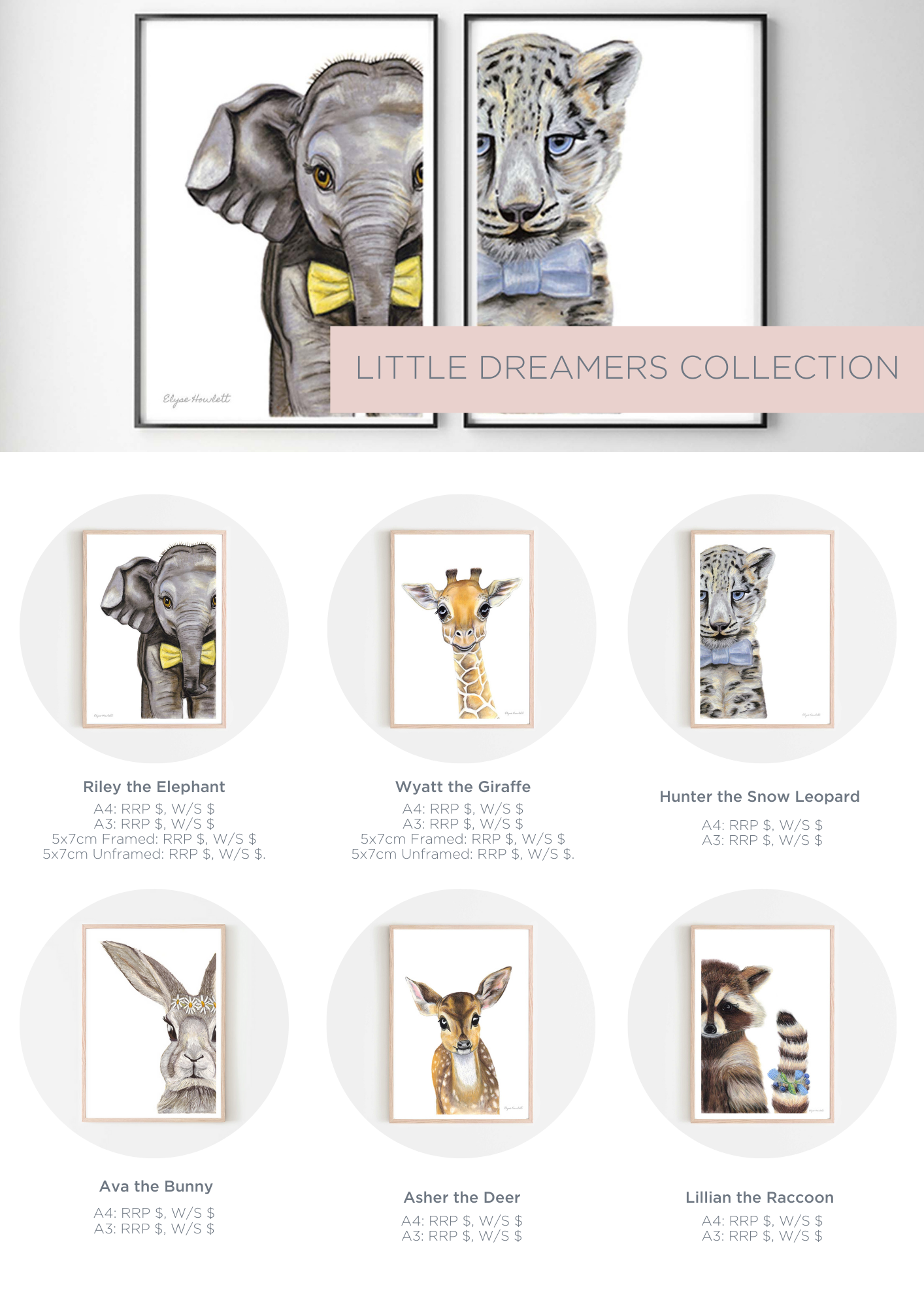 Custom Wholesale Look Book