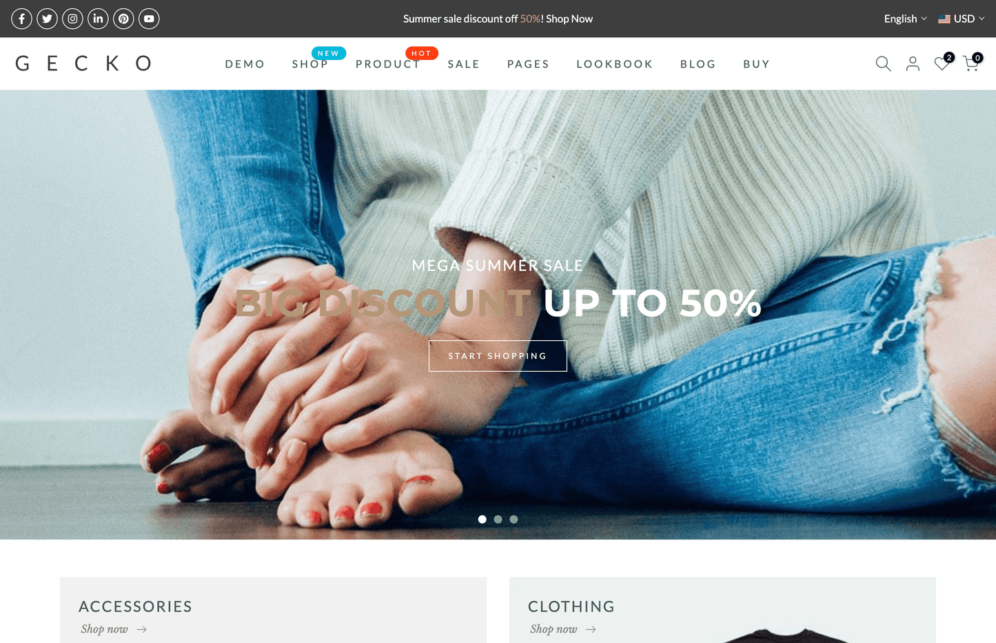 Gecko - The4™ Free & Premium Shopify Theme