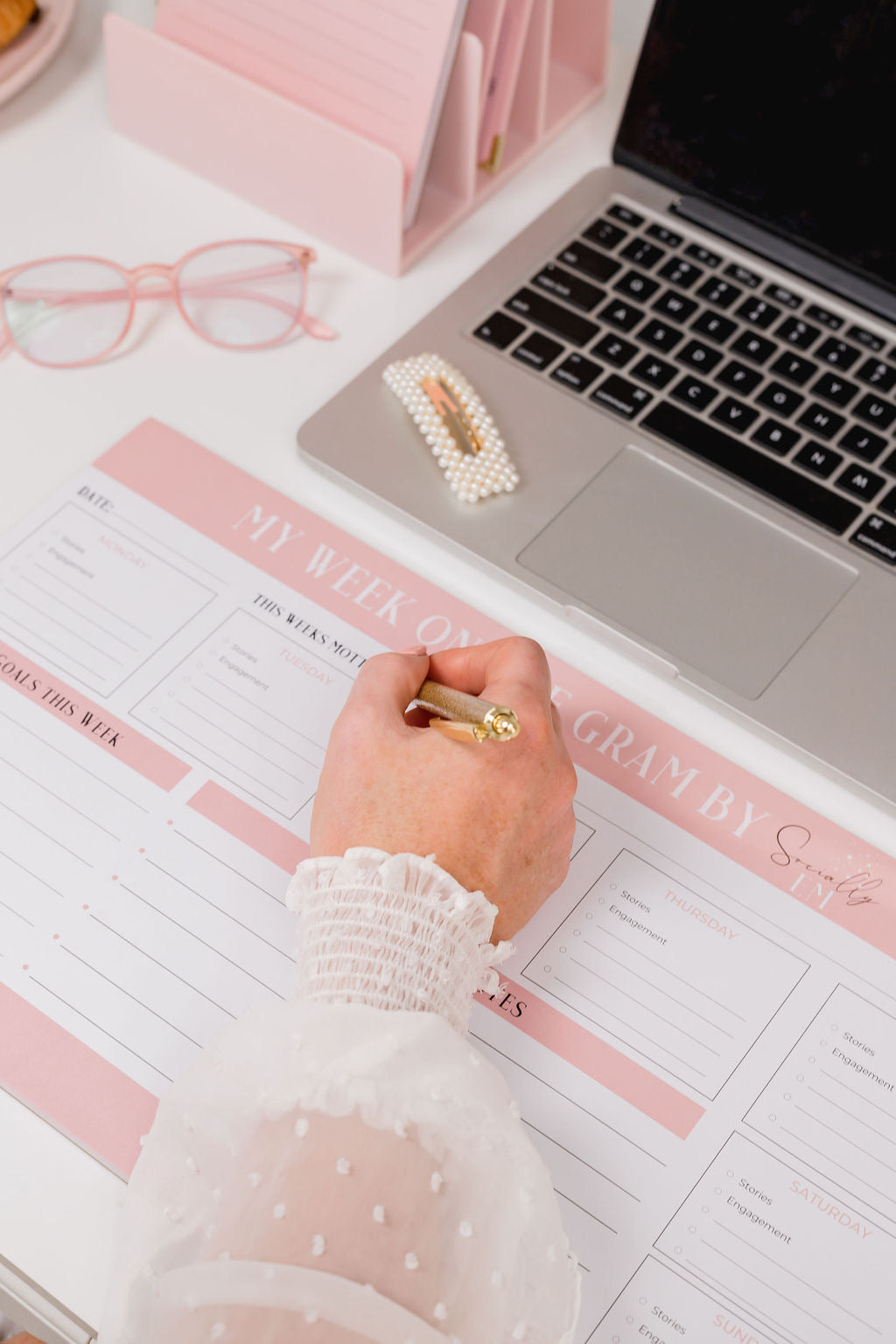 Social Media Planner Pad