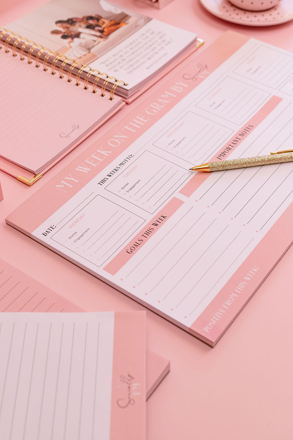 Social Media Planner Pad