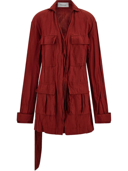 Ferragamo Sahara jacket | Red