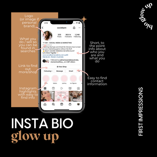 IG Bio Glow-Up