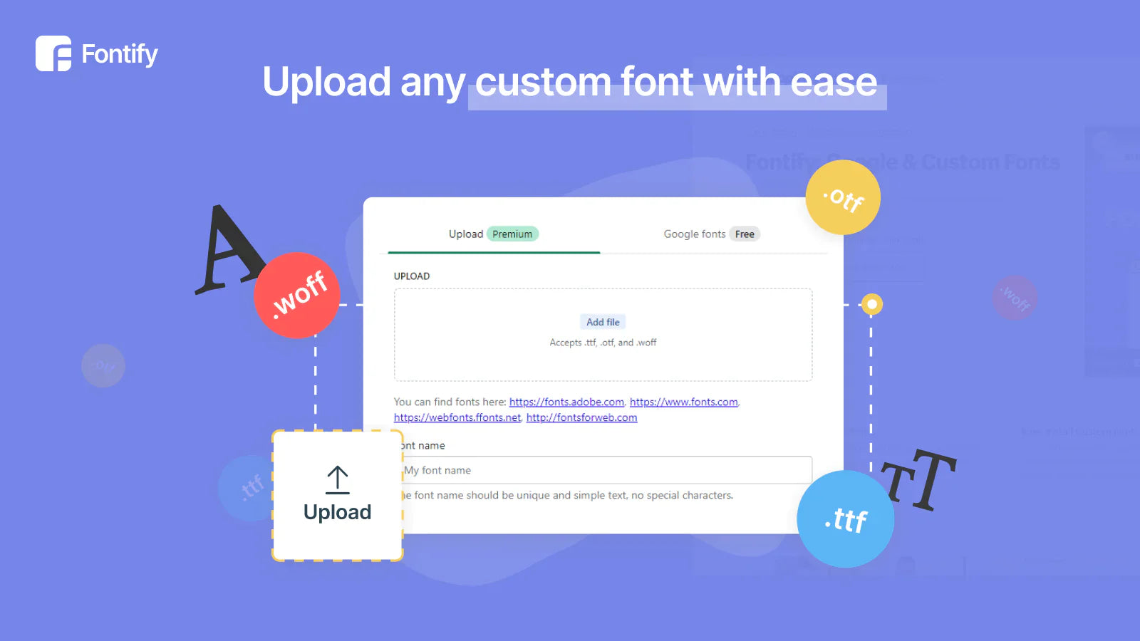 Fontify: Google & Custom Fonts - The4™ Free & Premium Shopify Theme