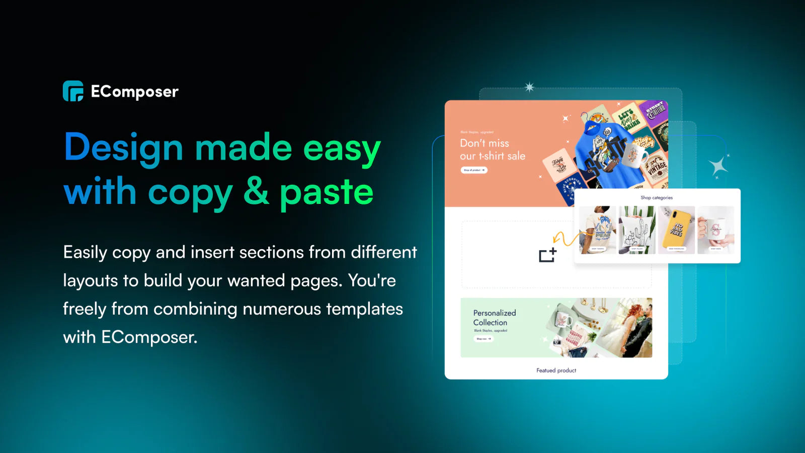 EComposer Landing Page Builder - The4™ Free & Premium Shopify Theme