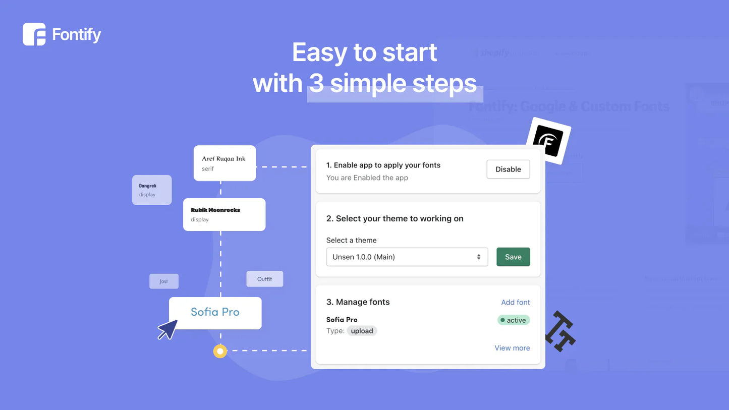 Fontify: Google & Custom Fonts - The4™ Free & Premium Shopify Theme